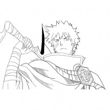 Bleach coloring page