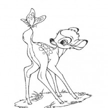 Coloriages Bambi
