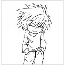 Death Note coloring page