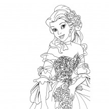Girls coloring page