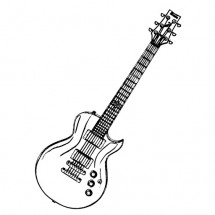 Musical Instruments coloring page