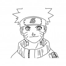 Naruto coloring page