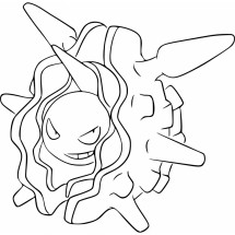 Pokémon beginning with C coloring page