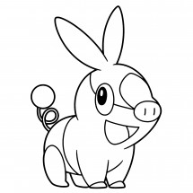 Pokémon beginning with G coloring page