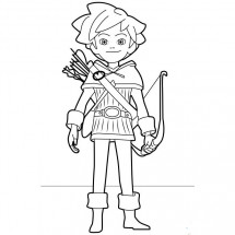 Robin Hood (tv) coloring page