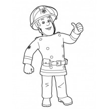 Fireman Sam #2 coloring