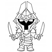 Fortnite Eternal Knight Pop coloring