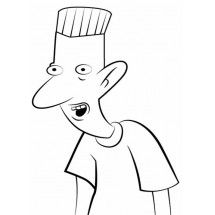 Coloriage Stinky Peterson