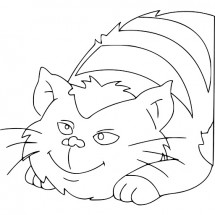 Coloriage Mad Cat