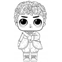 Coloriage Lol Doll Royal High-Ney