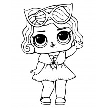 Coloriage Lol Doll Leading Baby