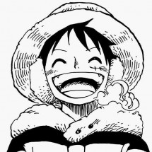 Coloriage Luffy is well covered