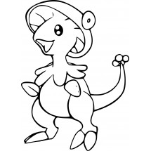 Pokémon Breloom coloring