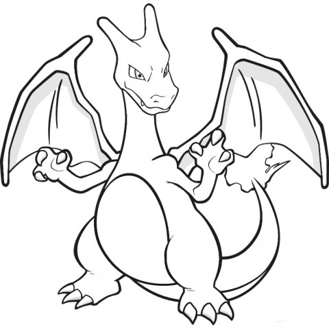 coloring page pokemon charizard pokemon beginning with c free printable coloring pages