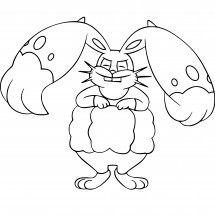 Pokémon Diggersby coloring page