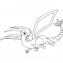 Pokémon Flygon coloring