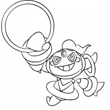 Pokémon Hoopa Confined coloring page