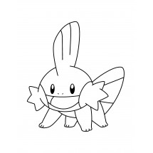 Pokémon Mudkip coloring