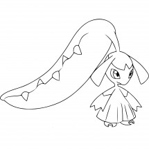 Pokémon Mawile coloring page
