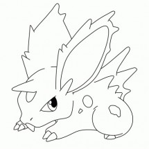 Pokémon Nidoran Male coloring