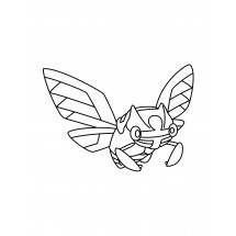 Pokémon Ninjask coloring page