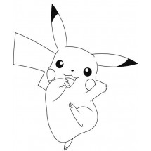 Pokémon Pikachu coloring page