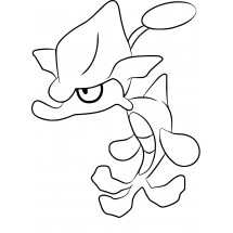 Pokémon Skrelp coloring page