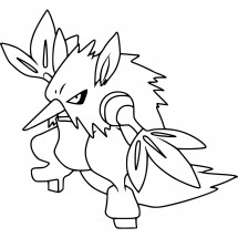 Pokémon Shiftry coloring page