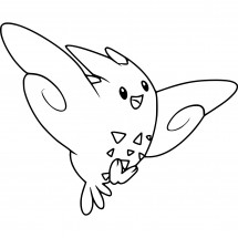 Pokémon Togekiss coloring