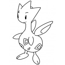 Pokémon Togetic coloring page