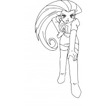 Coloriage Jessie of the team Rocket