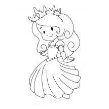 Little princess coloring