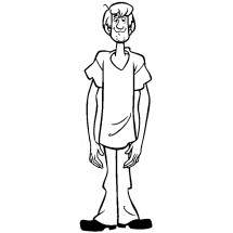 Coloriage Shaggy Rogers