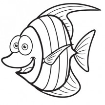 Coloriage Funny fish