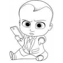 The Boss Baby coloring