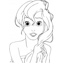 Ariel coloring