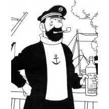 Captain Haddock coloring