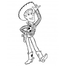 Coloriage Sheriff Woody