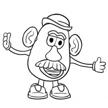 Mr. Potato Head coloring