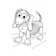 Slinky Dog #2 coloring