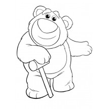 Lots-o'-Huggin' Bear coloring
