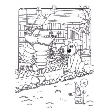 Gromit coloring