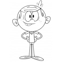 Lincoln Loud coloring